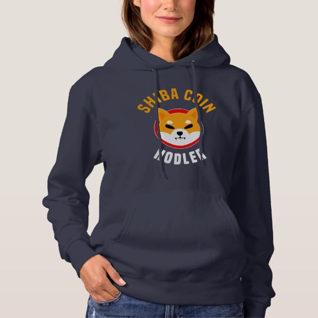 Pull À Capuche crypto-monnaie SHIBA INU - SHIBA INU (Devant)