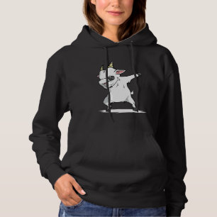 Pull À Capuche Dabbing Chèvre animal de compagnie Dab Dance Gif