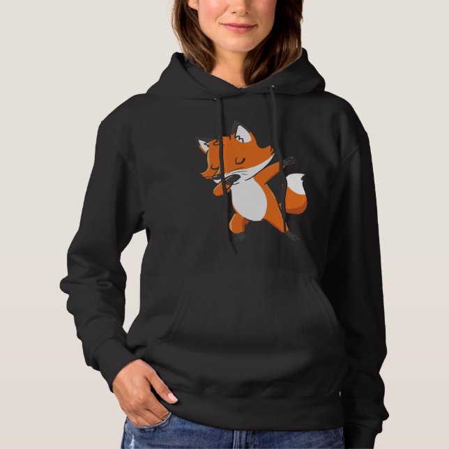 Pull À Capuche Dabbing Fox for Fox (Devant)