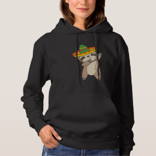 Pull À Capuche Dabing Sloth Cinco De Mayo süße Tiere Mexico