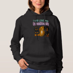 Pull À Capuche Dachshund mignon chien Wiener Dog