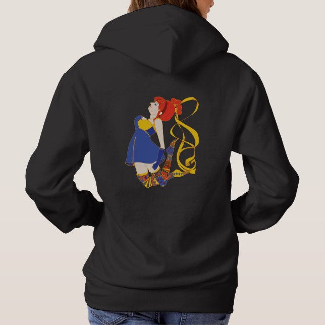 Pull À Capuche Danseuse céleste  (Dos)