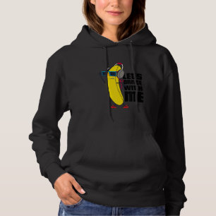 Pull À Capuche Dansons avec moi Banana Graphic Designs Amusants