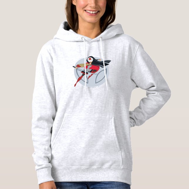 Pull À Capuche DC Super Hero Girls Katana (Devant)