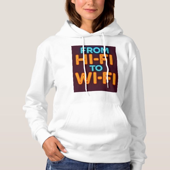 Pull À Capuche De Hi-Fi à Wi-Fi (Devant)