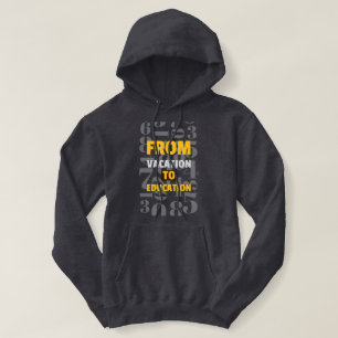 Pull À Capuche De Vacances à l'école d'éducation début