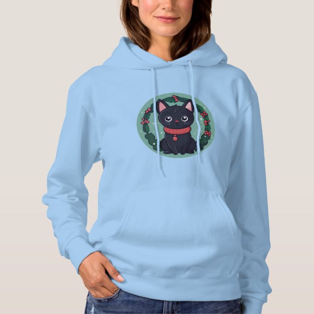 Pull À Capuche Débardeur à capuche pour femmes (Devant)