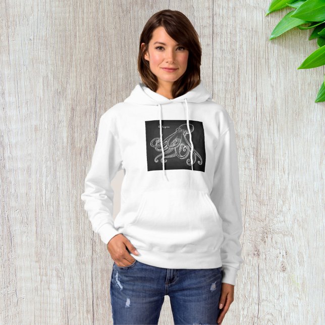 Pull À Capuche Dessin de pieuvre (Créateur téléchargé)