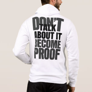 Pull À Capuche Devenez une motivation de design premium de preuve