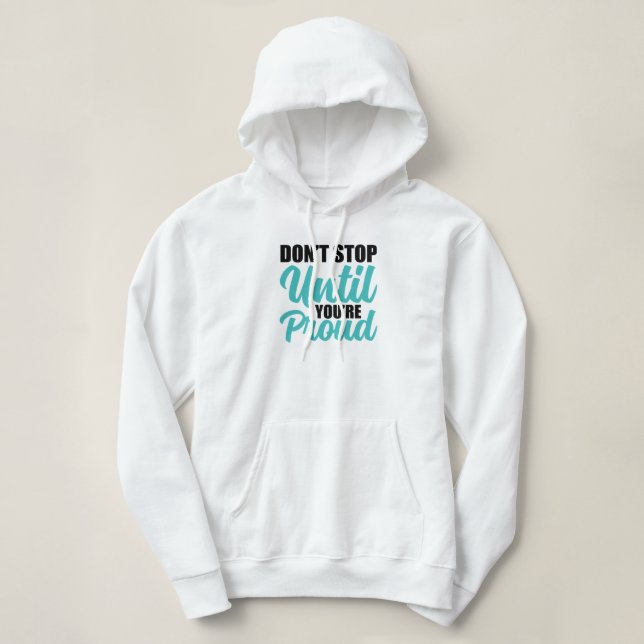 Pull À Capuche Devis de réalisation axée sur les objectifs (Design devant)