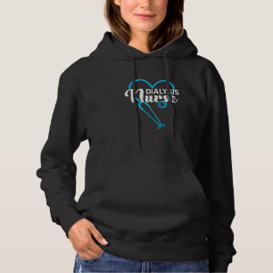 Pull À Capuche Dialyse Infirmière Stethoscope Maladie rénale Néph