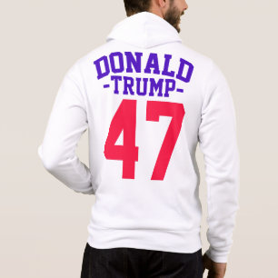 Pull À Capuche Donald Trump 47 Election présidentielle 2024