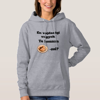 Pull À Capuche D'où venez-VOUS ? femme à manches longues