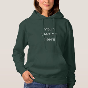 Pull À Capuche Doudoune à capuche pour femmes Deep Forest