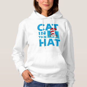 Pull À Capuche Dr. Seuss Logo du Chat dans le Chapeau