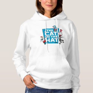 Pull À Capuche Dr. Seuss Logo du Chat dans le Chapeau - Personn
