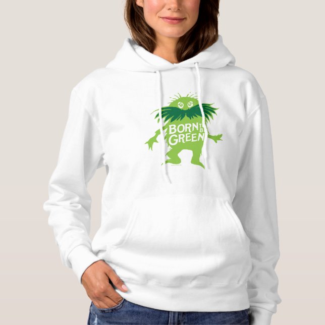 Pull À Capuche Dr Seuss | Lorax - Né Pour Être Vert (Devant)