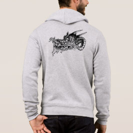 Pull À Capuche Dragon Fringe (oeuvre originale)