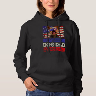 Pull À Capuche Drapeau américain des Mens Best Yorkshire Terrier