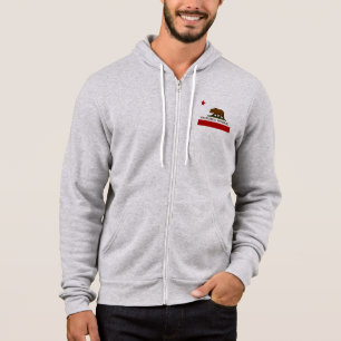 Pull À Capuche Drapeau californien Patriotique