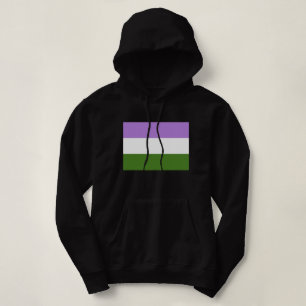 Pull À Capuche Drapeau de fierté genderqueer