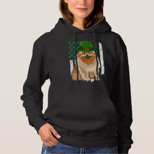 Pull À Capuche Drapeau irlandais Jour de la Saint Patrick Poméran