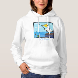 Pull À Capuche Drôle pélican de pêche