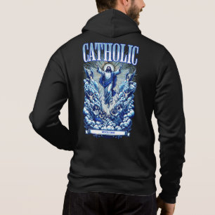 Pull À Capuche Église Catholique Romaine depuis AD33 Jésus Christ