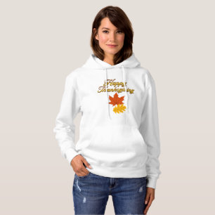 Pull À Capuche élégant vintage d'automne thanksgiving