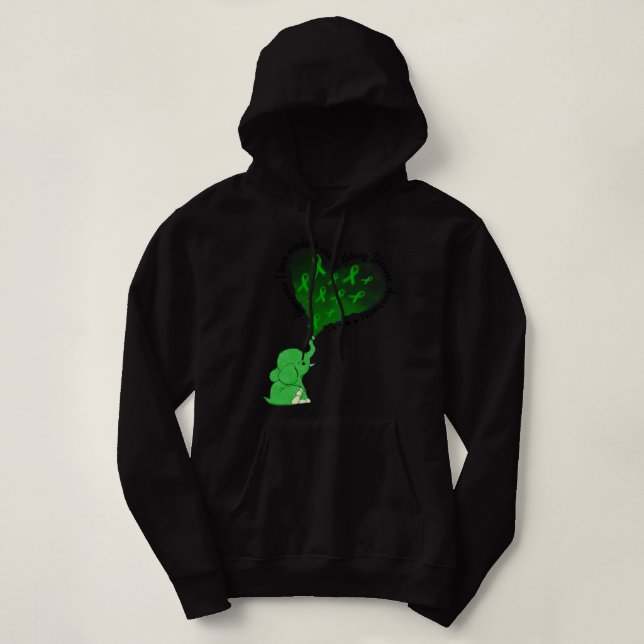 Pull À Capuche Elephant Quelqu'Un Que J'Aime A Besoin D'Une Malad (Design devant)