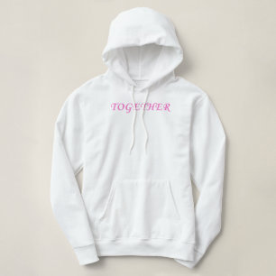 Pull À Capuche Ensemble Mignon Vêtements Couple Cœur Divisé Femme