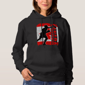 Pull À Capuche Équipe canadienne de boxe Gants de boîte à drapeau