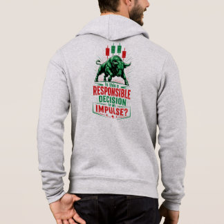 Pull À Capuche Esprit de décision responsable ou achat impulsif d