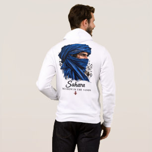 Pull À Capuche Esprit du désert du Sahara Artwork