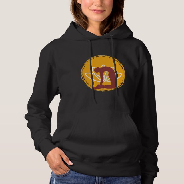 Pull À Capuche Esprit Yoga (Devant)