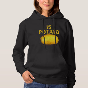 Pull À Capuche Est La Pomme De Terre À La Télévision Comme Vue À