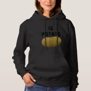 Pull À Capuche Est La Pomme De Terre Comme On Le Voit À La Télévi