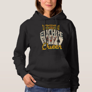 Pull À Capuche Euchre Queen Vegas Casino Poker Spades et Mahjong
