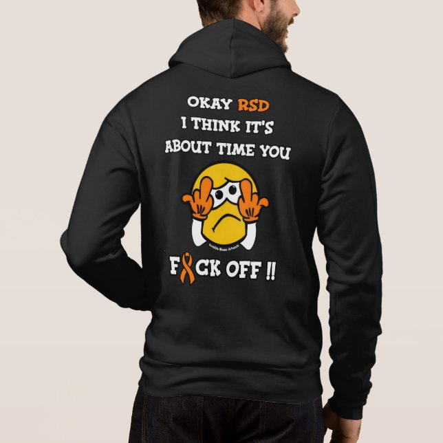 PULL À CAPUCHE F#CK OFF...RSD (Dos)