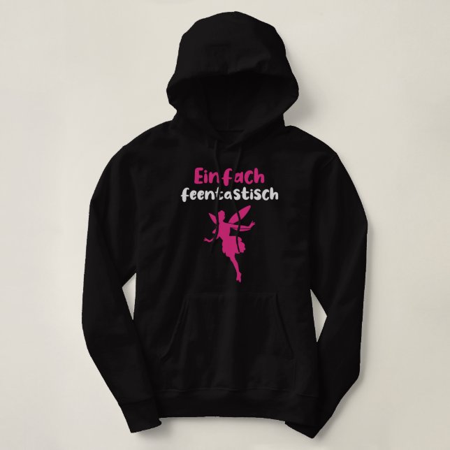Pull À Capuche Fairy Funny Dire Fairy Tastic Fairy avec F (Design devant)
