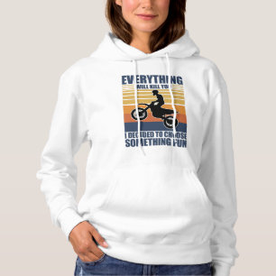 Pull À Capuche Faites Quelque Chose D'Amusant Idée Cadeau Dirtbi