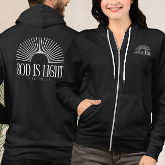 Pull À Capuche Faith Zip Up Sweatshirt, Bible Verse Jacket