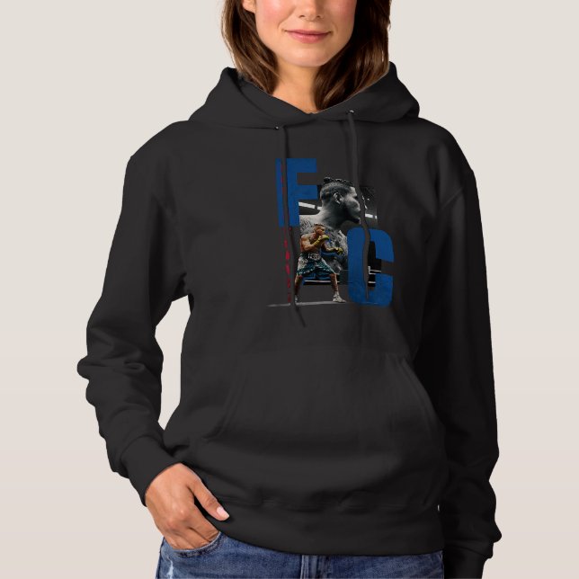Pull À Capuche Felix Chavez FC bleu (Devant)