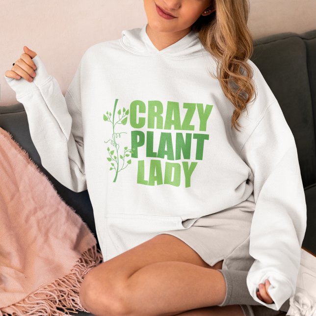 Pull À Capuche Femme Plante folle (Créateur téléchargé)