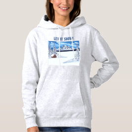 Pull À Capuche Femmes merveilleuses d'hiver