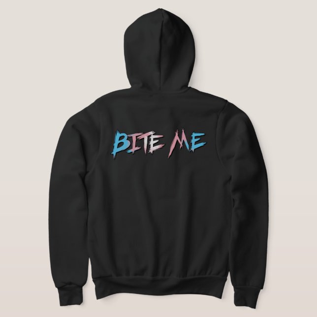 Pull À Capuche Fierté Trans Mords Moi (Couchage Retour)