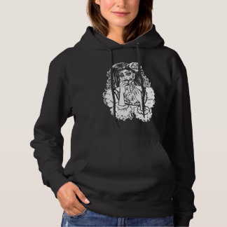 Pull À Capuche Fille zombie mangeant un cœur gothique punk victor