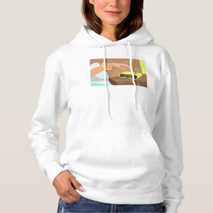 Pull À Capuche Filles main poussant sur le bouton snooze du révei