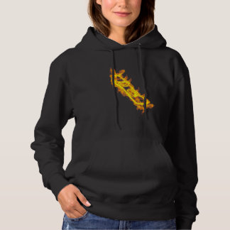 Pull À Capuche Fire Snowboard Gear Flaming Snowboard Snowboard Sn