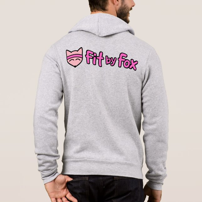 Pull À Capuche FitbyFox Fundamentals- Zip-up Hoodie (Dos)
